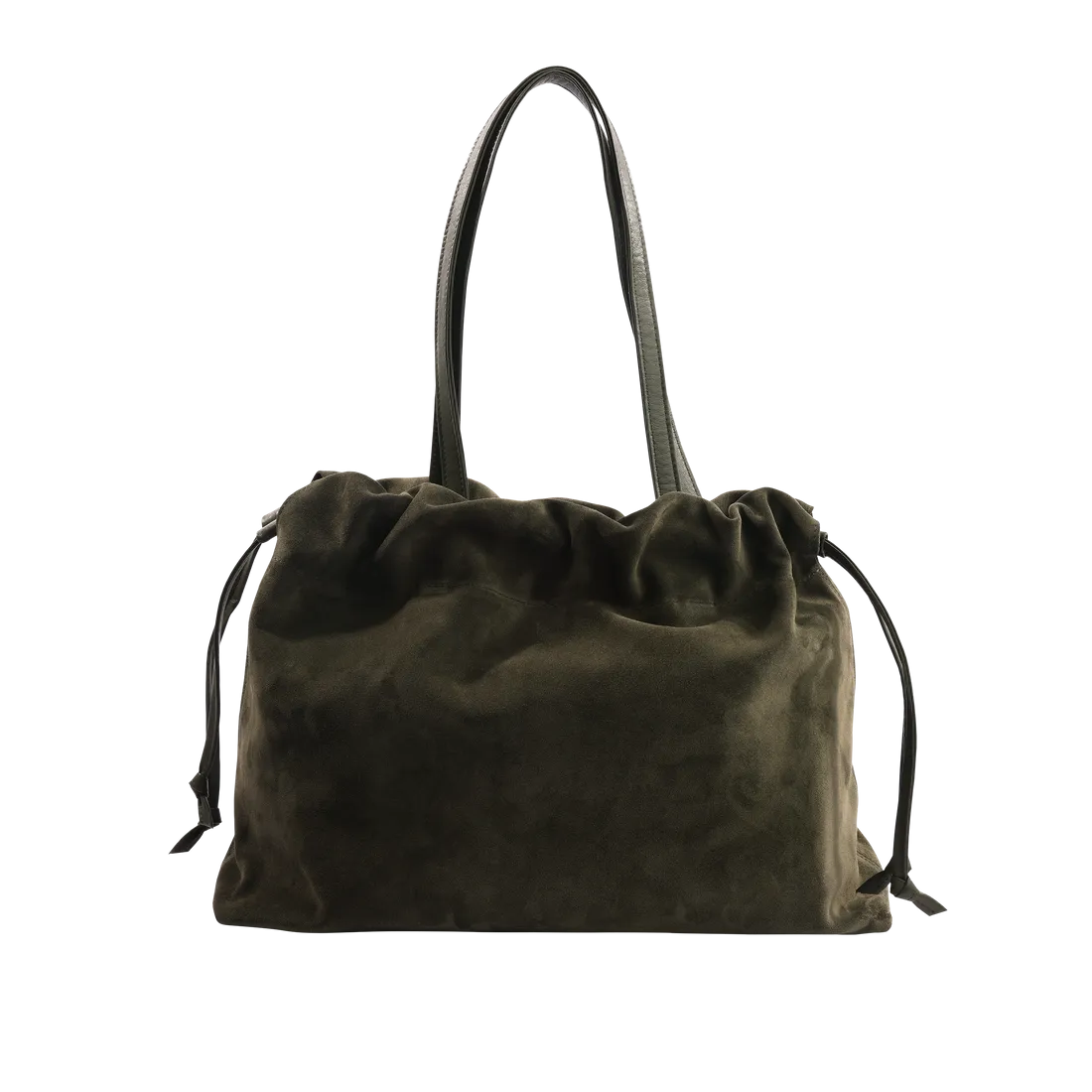 Asisi Tote in Olive Suede