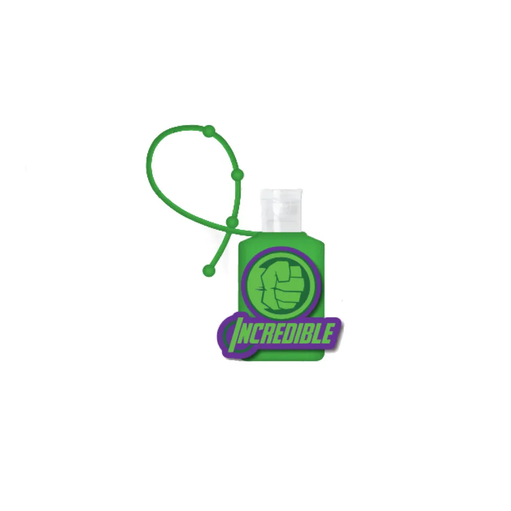 Avengers Kids Hand Sanitizer Holder Set with 1 oz Refillable Hand Sanitizer Bottles 2 Pack or 4 Pack