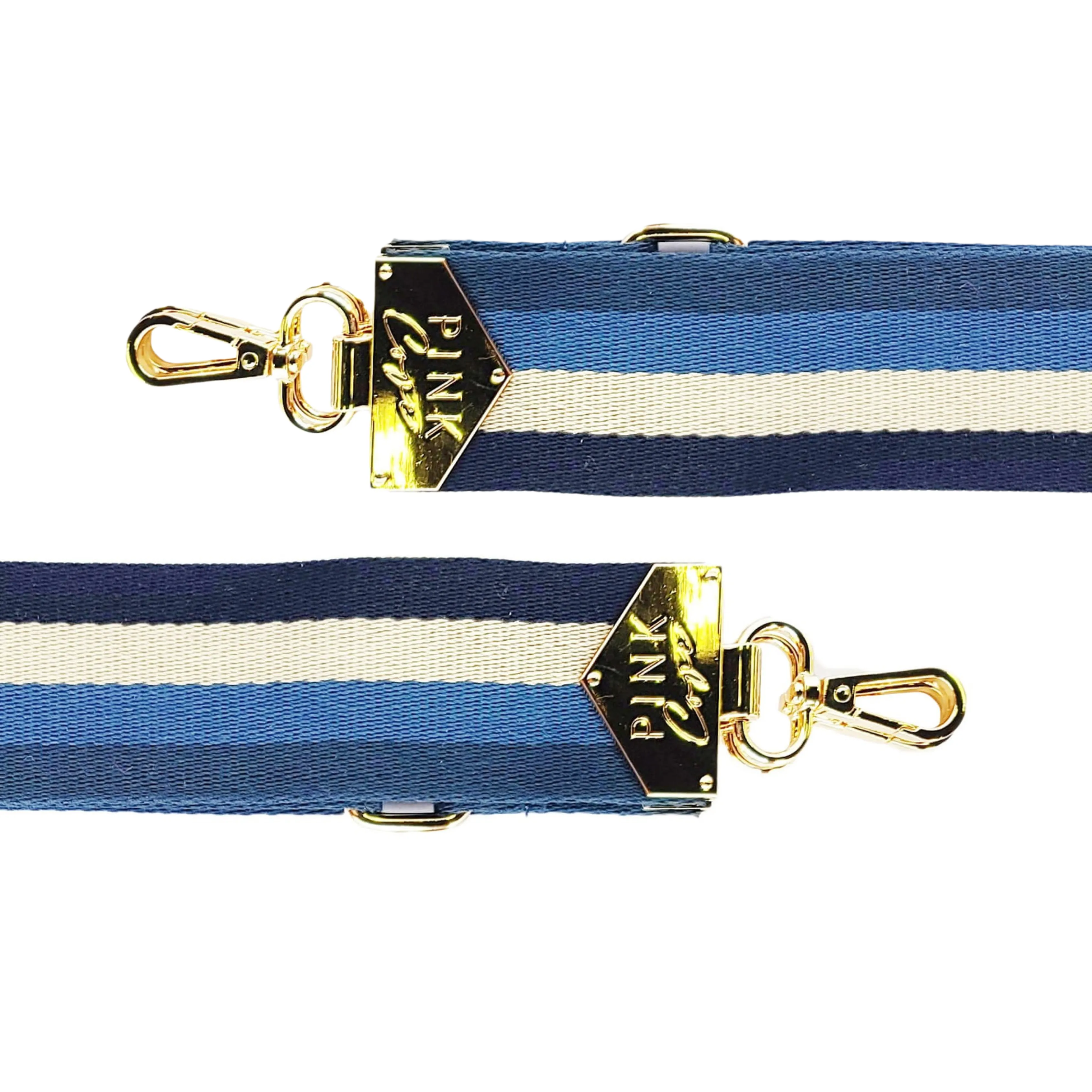 BAG STRAPS - BLUE STRIPES