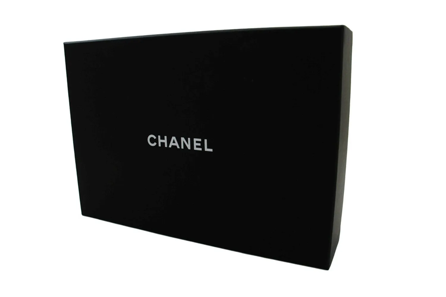 CHANEL Black Blue Wallet On Chain WOC Shoulder Bag Crossbody Gold L05