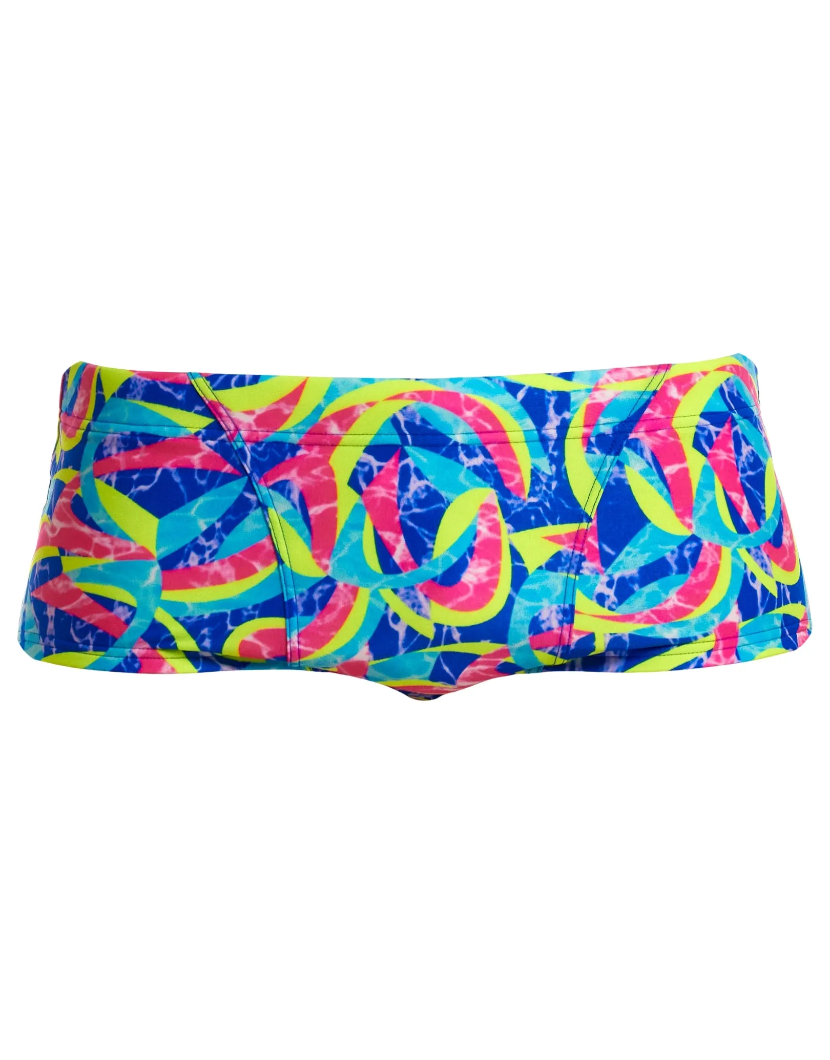 Choppy Waters Classic Swim Trunks - Blue/Multi