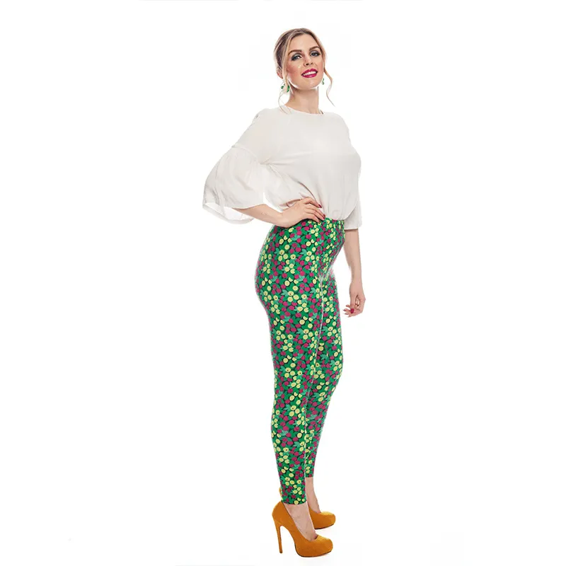 Cissi och Selma Adult Leggings - Gooseberry