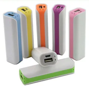 Color: Grey - Power Bank 2800 - Smart Charger for Smartphones & more