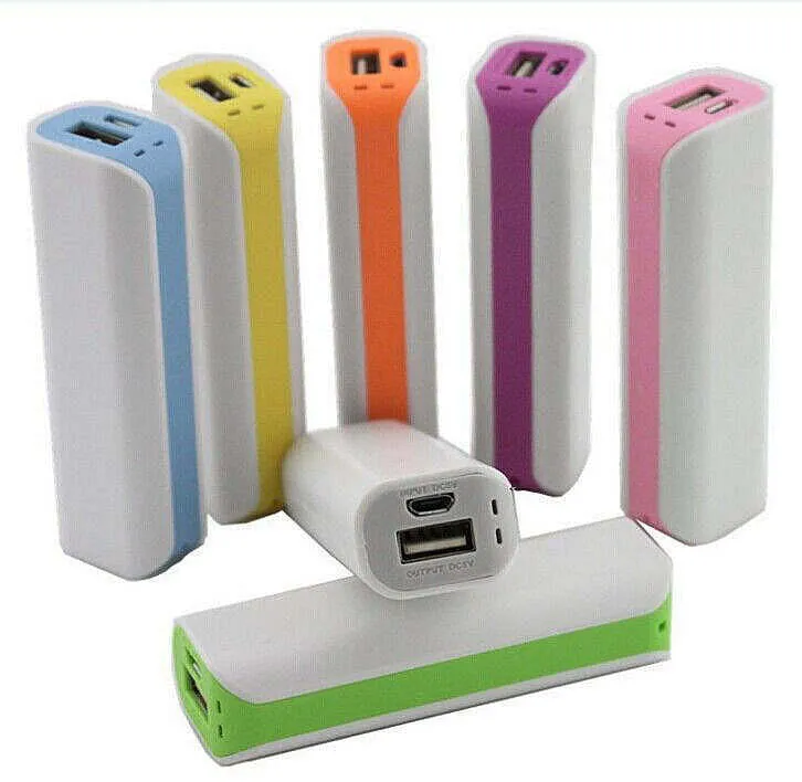 Color: Grey - Power Bank 2800 - Smart Charger for Smartphones & more