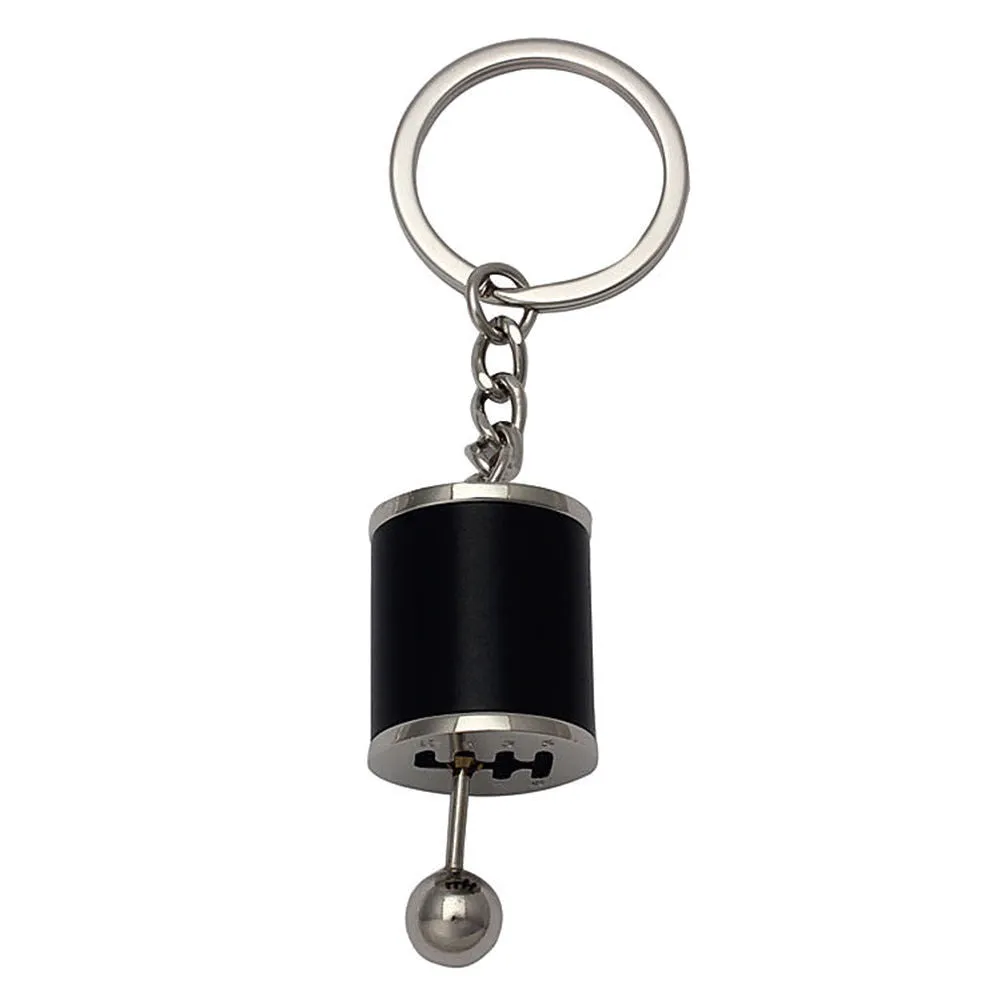 Creative Auto Part Model Gear Shifting Keychain Keyring ADHD Fidget Key Chain27AZ