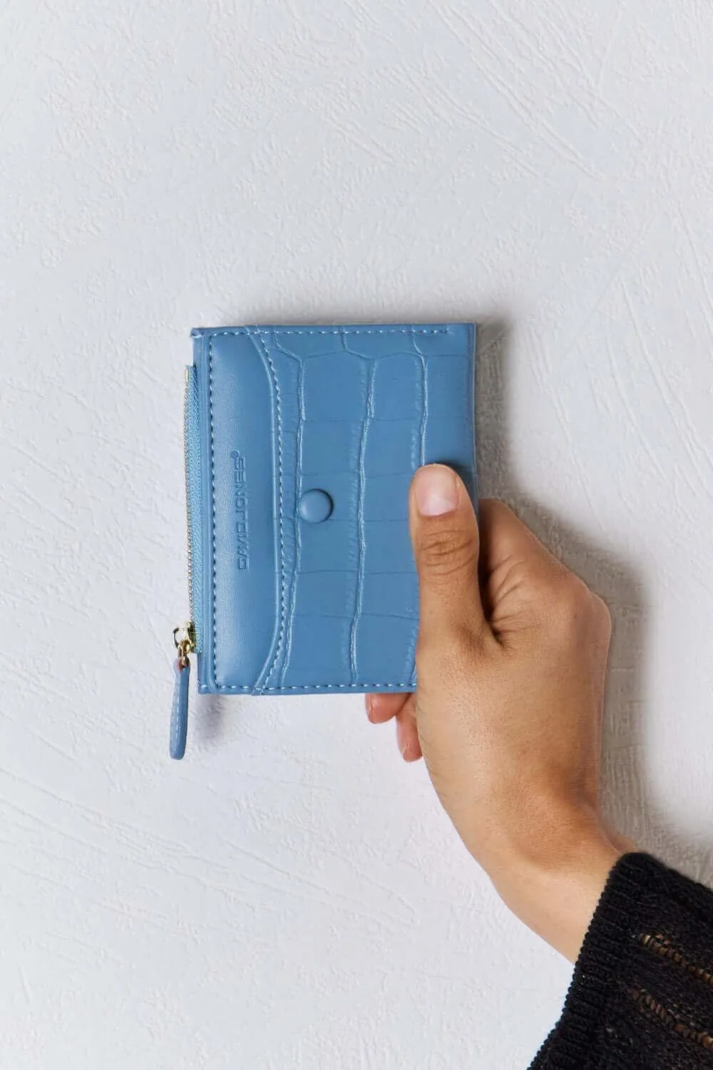 David Jones PU Leather Mini Wallet – Sleek & Stylish
