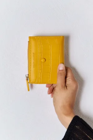David Jones PU Leather Mini Wallet – Sleek & Stylish