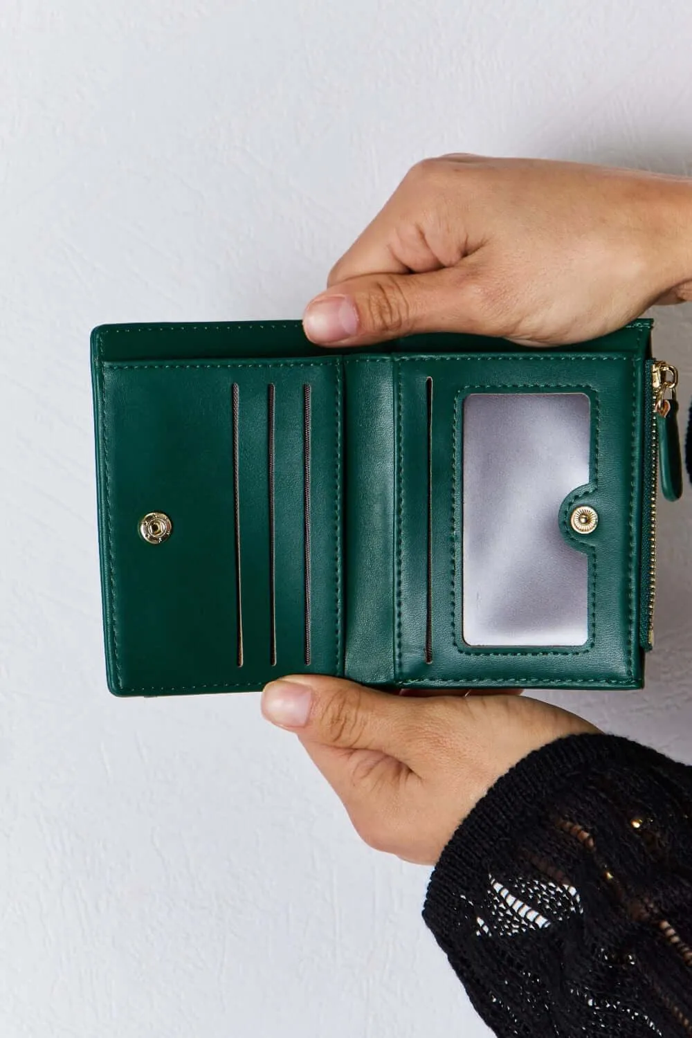 David Jones PU Leather Mini Wallet – Sleek & Stylish