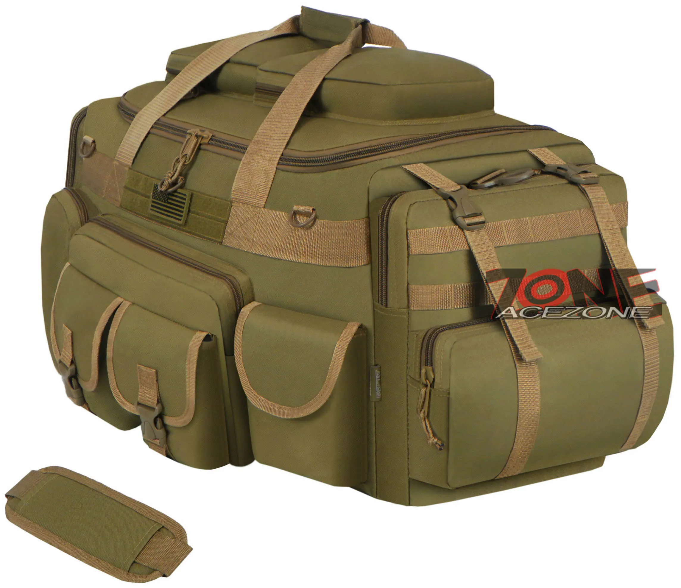 East West USA Tactical Military Heavy Duty 31" Duffel Bag RTD831 TAN