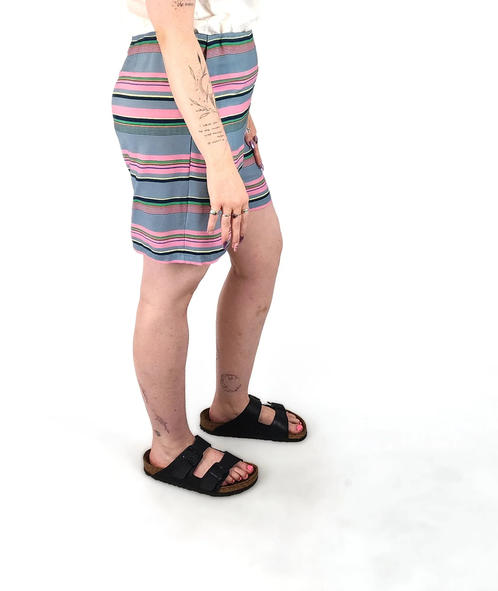 Ella Sanders striped shorts size Large (best fits 12-14)