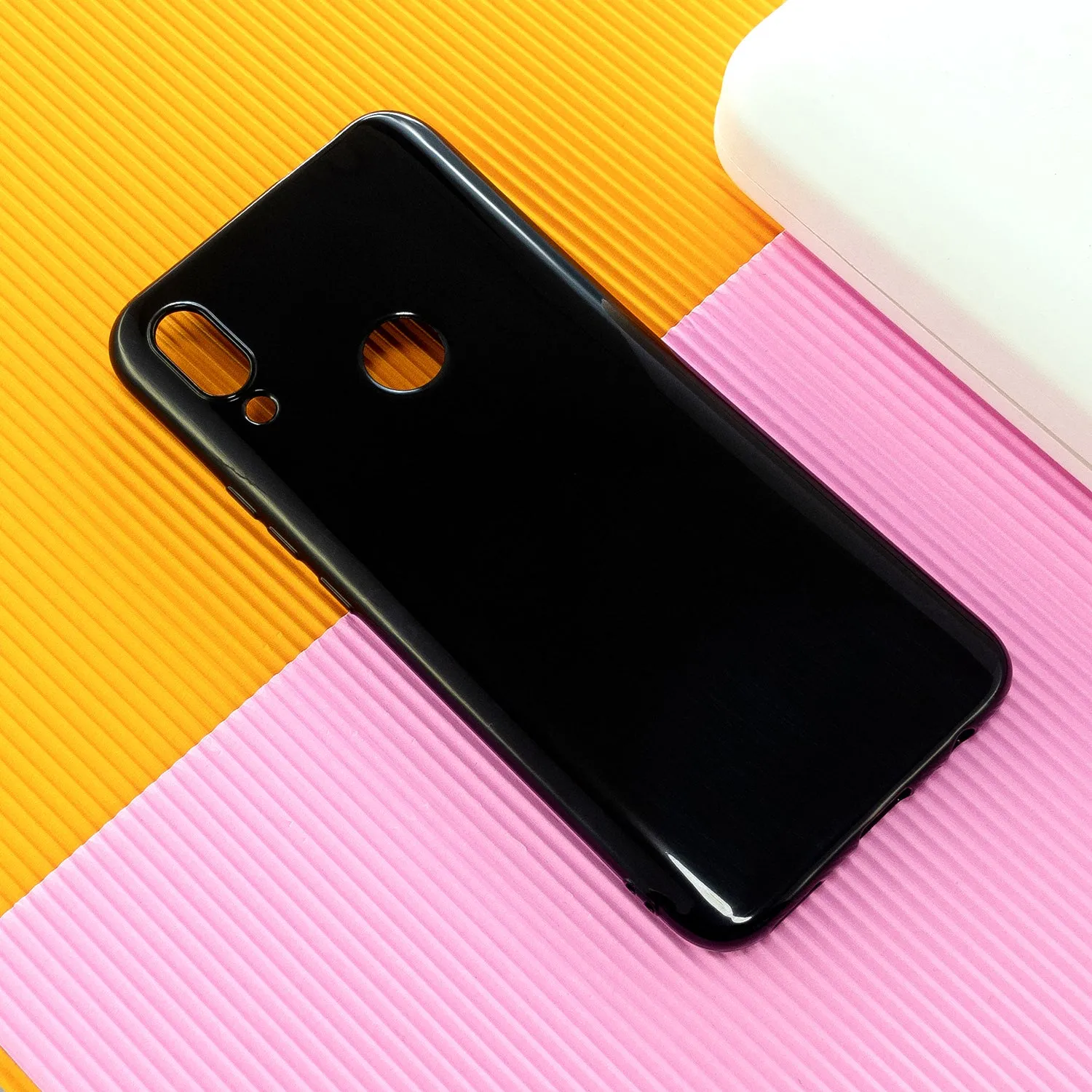 For HUAWEI Honor 10 Lite/P Smart/P Smart-Z 2019 Cellphone Shell Simple Profile Soft TPU Phone Case  Rose red