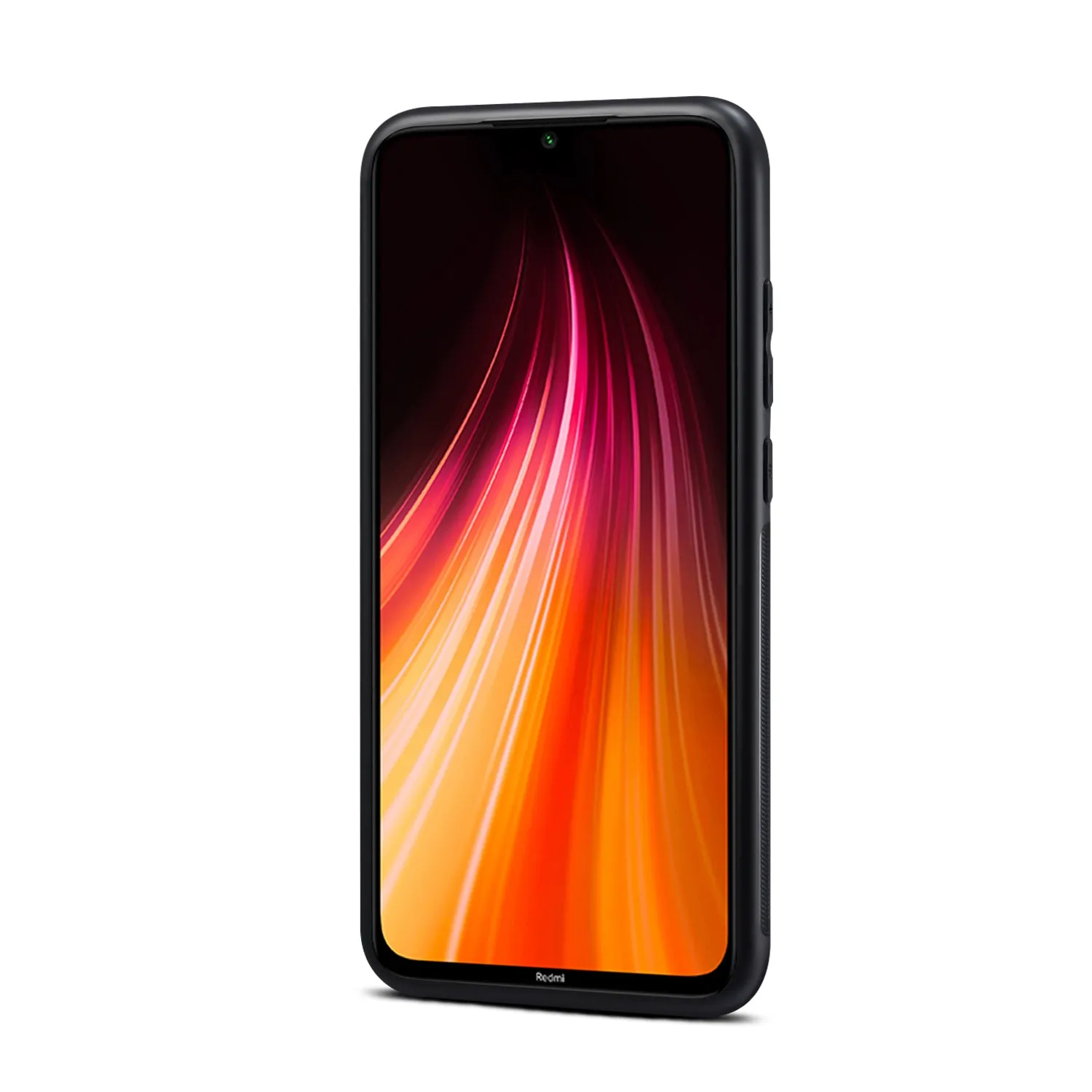 For Red Mi NOTE 8/8 Pro Cellphone Smart Shell 2-in-1 Textured PU Leather Card Holder Stand-viewing Overall Protection Case coffee