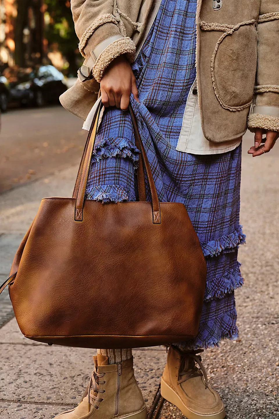Free People Sid Slouchy Vegan Tote