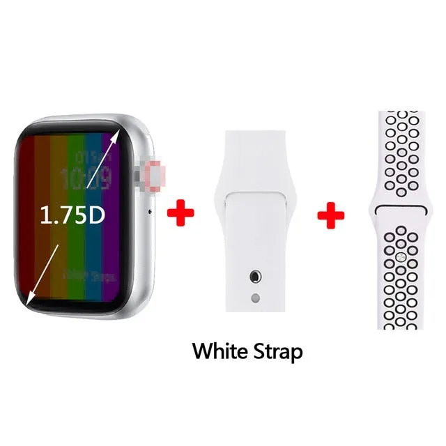 GIINKWE IWO W26 Smart Watch Series 6 40mm 44mm with Call Message Reminder ECG PPG Heart Rate IWO W26 Smartwatch for Android IOS