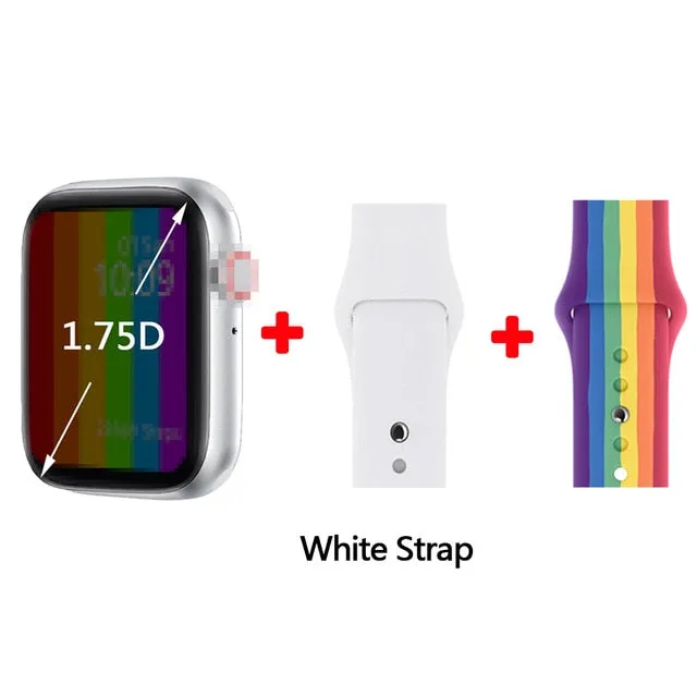 GIINKWE IWO W26 Smart Watch Series 6 40mm 44mm with Call Message Reminder ECG PPG Heart Rate IWO W26 Smartwatch for Android IOS