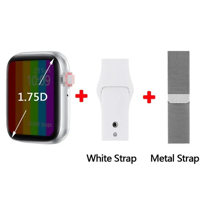 GIINKWE IWO W26 Smart Watch Series 6 40mm 44mm with Call Message Reminder ECG PPG Heart Rate IWO W26 Smartwatch for Android IOS