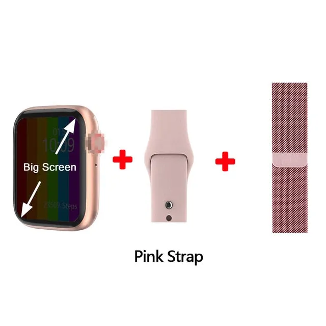 GIINKWE IWO W26 Smart Watch Series 6 40mm 44mm with Call Message Reminder ECG PPG Heart Rate IWO W26 Smartwatch for Android IOS
