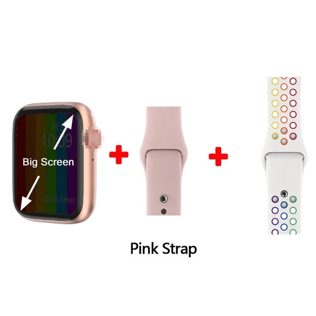 GIINKWE IWO W26 Smart Watch Series 6 40mm 44mm with Call Message Reminder ECG PPG Heart Rate IWO W26 Smartwatch for Android IOS