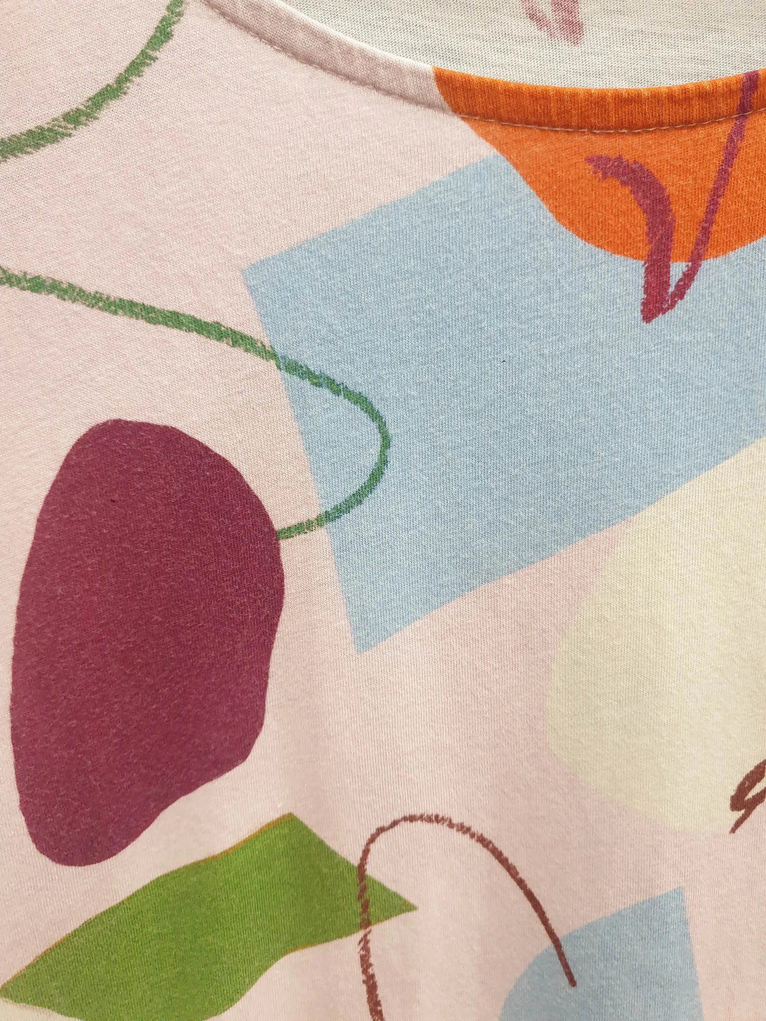 Gorman   Katie Eraser unique print top size 16