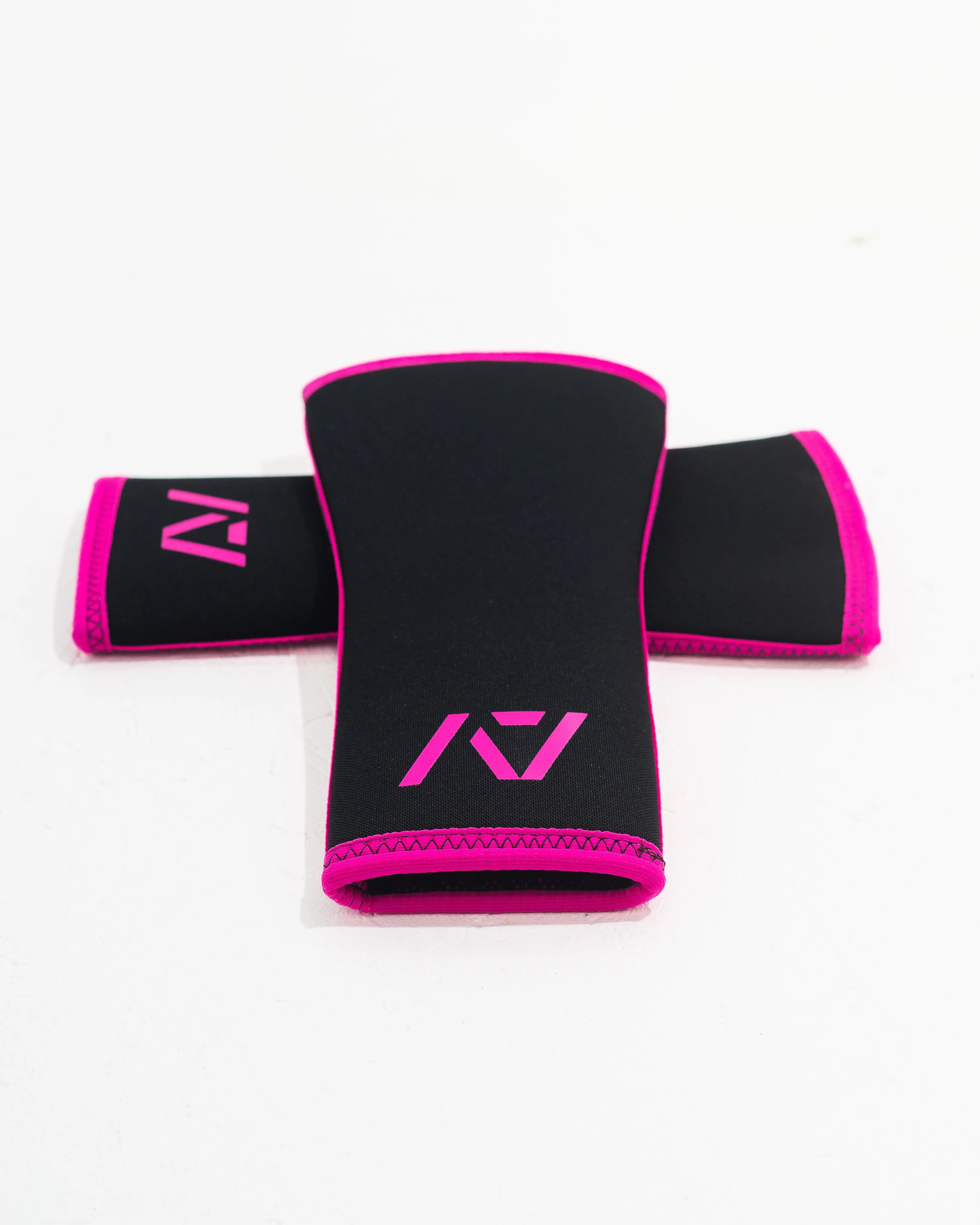 Hourglass Knee Sleeves - Flamingo