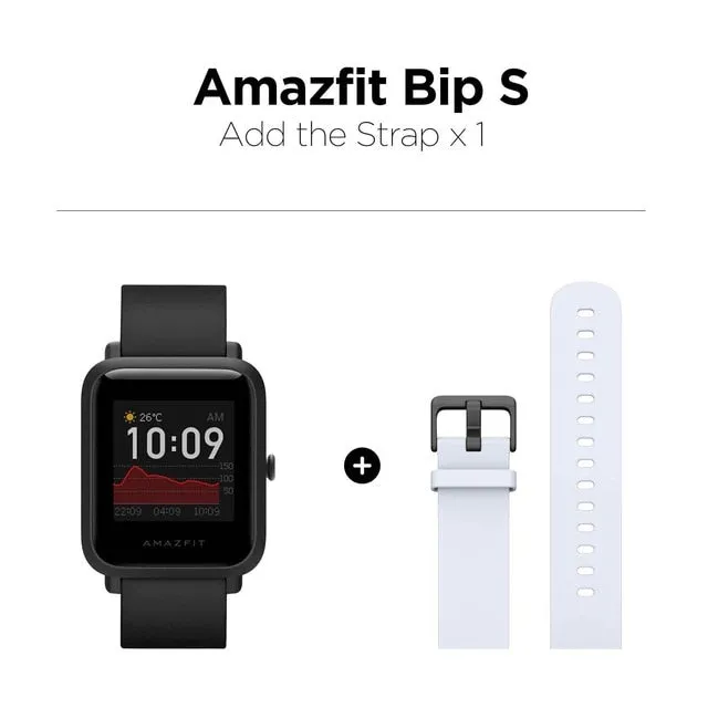In Stock 2020 Global Amazfit Bip S Smartwatch 5ATM waterproof built in GPS GLONASS Bluetooth Smart Watch for Android iOS Phone