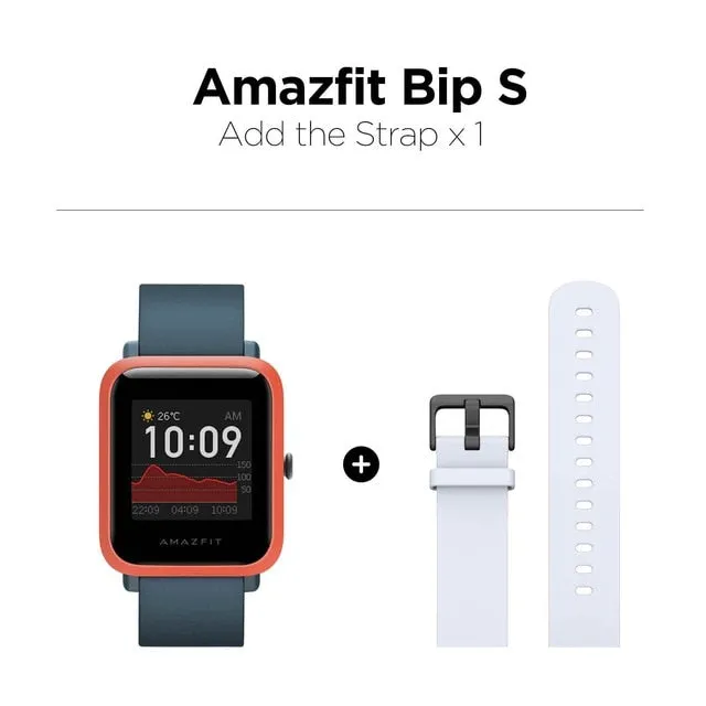 In Stock 2020 Global Amazfit Bip S Smartwatch 5ATM waterproof built in GPS GLONASS Bluetooth Smart Watch for Android iOS Phone