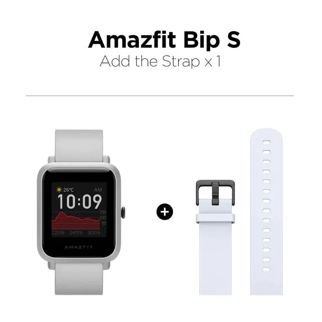 In Stock 2020 Global Amazfit Bip S Smartwatch 5ATM waterproof built in GPS GLONASS Bluetooth Smart Watch for Android iOS Phone