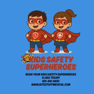 Kids Safety Superheroes Hero Strips