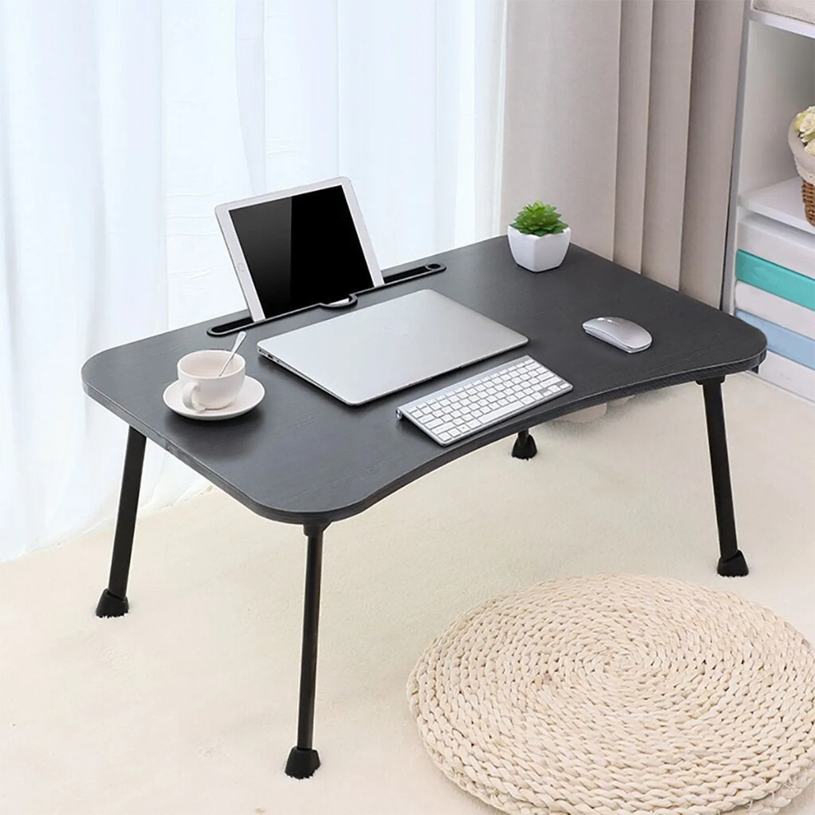 Large Bed Tray Foldable Portable Multifunction Laptop Desk