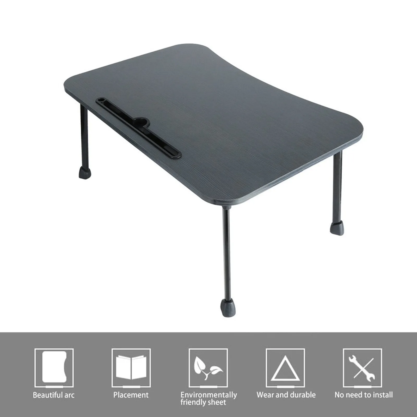 Large Bed Tray Foldable Portable Multifunction Laptop Desk