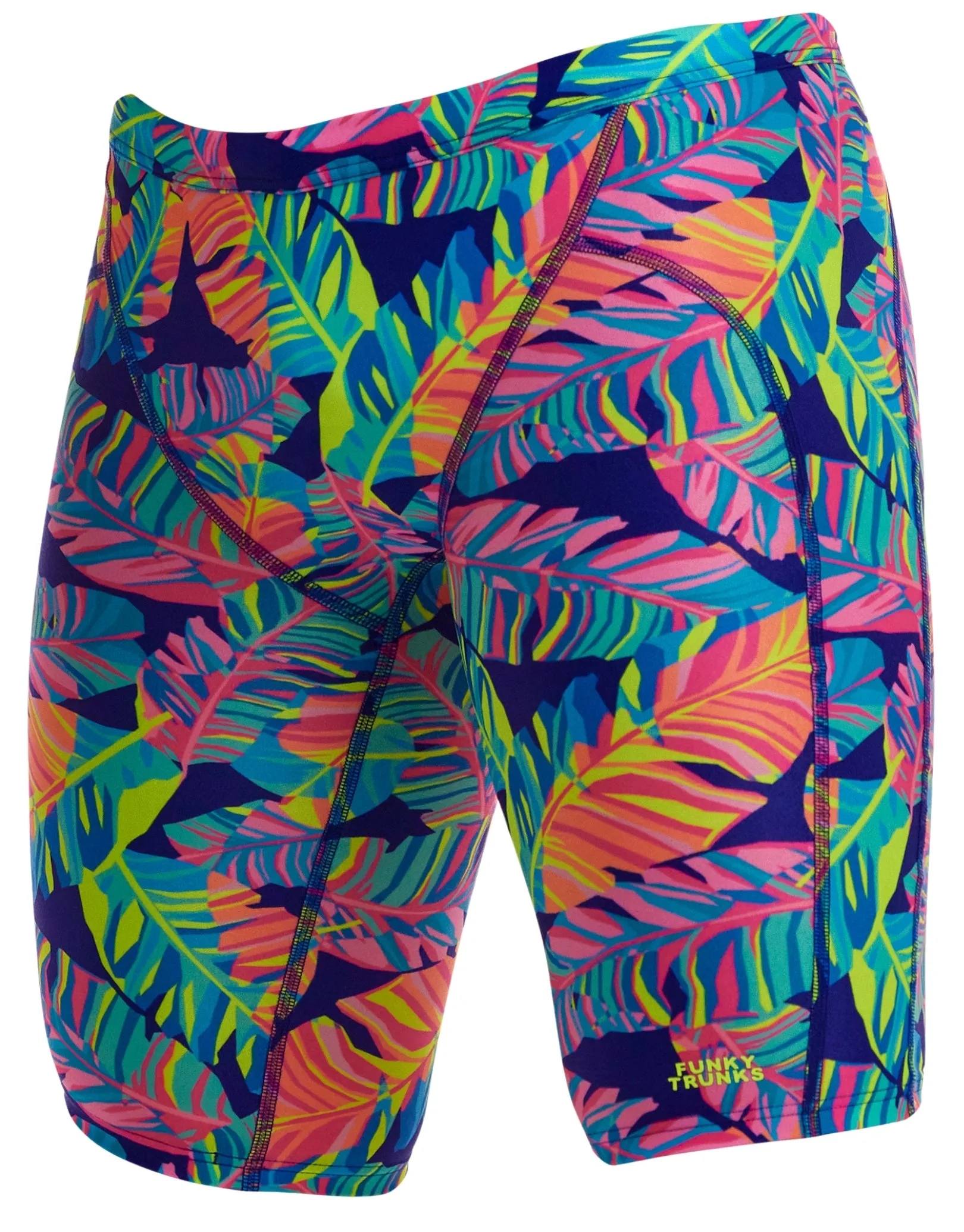 Leaving Today Swim Training Jammers - Multi