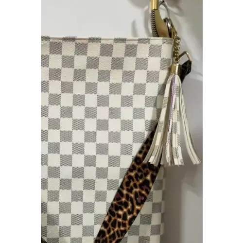 Leopard Leather Shoulder Bag