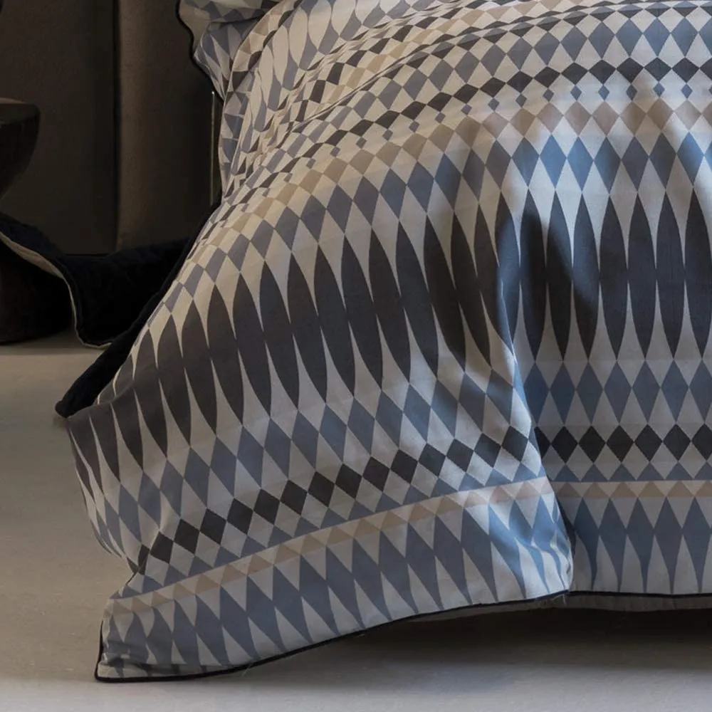 Linen House Indigo Northbrook Duvet Cover Set