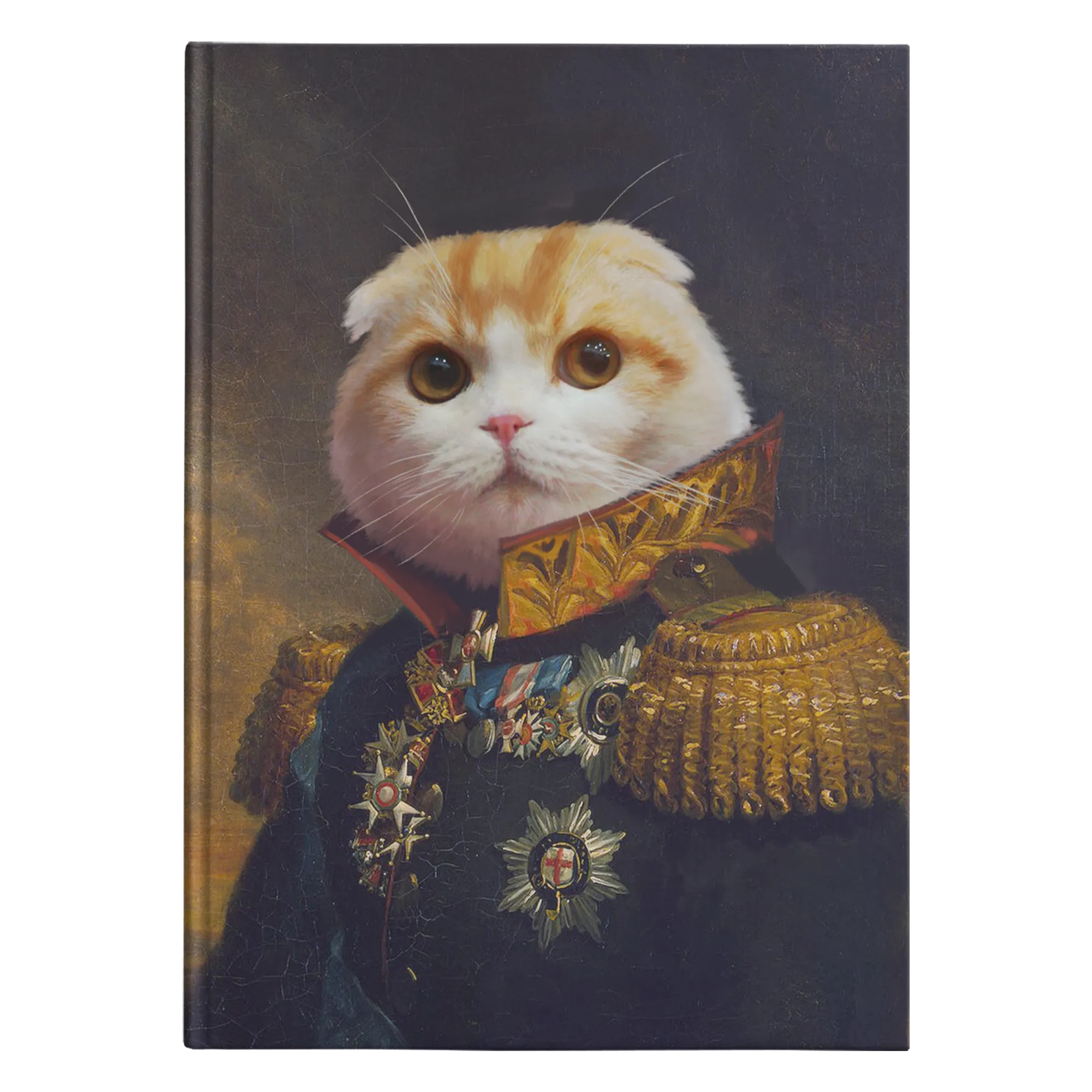 Lord Waffles Hardcover Notebook