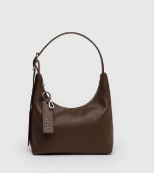 Mini Recycled Leather Shoulder Bag