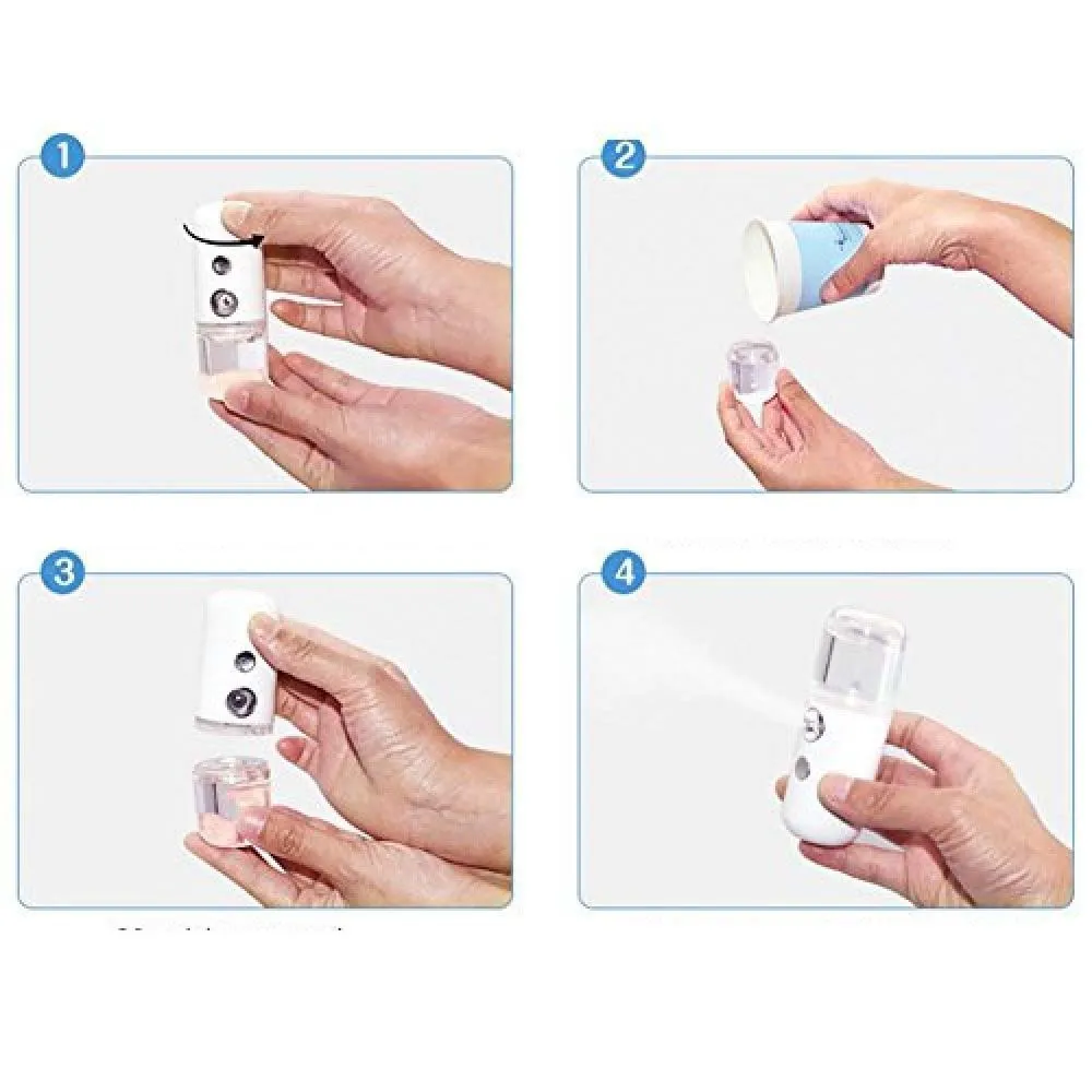 Mist Spray Sanitizer With USB Charger