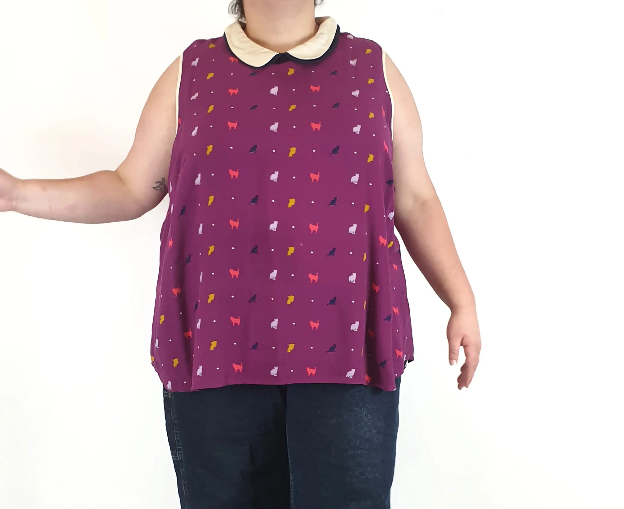 ModCloth purple top size 4X