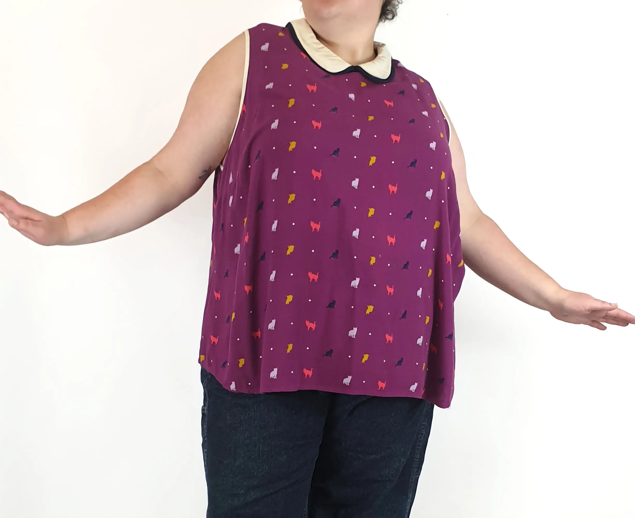 ModCloth purple top size 4X