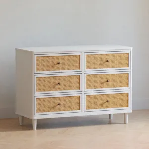 Namesake Marin with Cane 6 Drawer Assembled Dresser