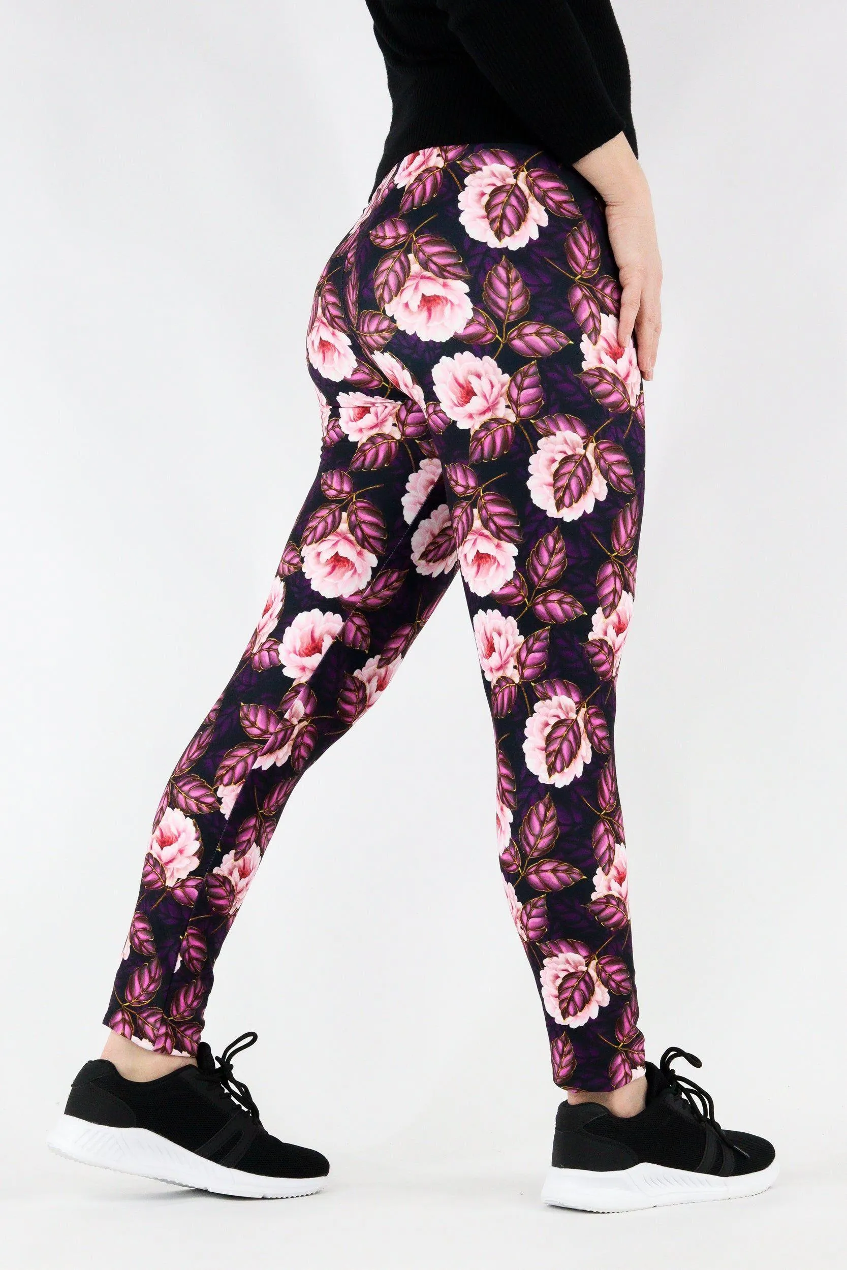 Opulence Flower - Casual - Long Full Leggings