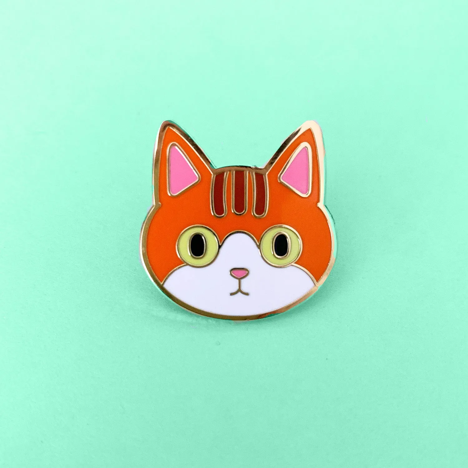 Orange Cat Marmalade Cat Enamel Pin