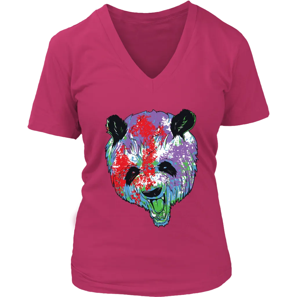 Panda T-shirt, Panda Gift, Panda Shirt, Colorful Panda Bear T-shirt, Panda Bear Gift