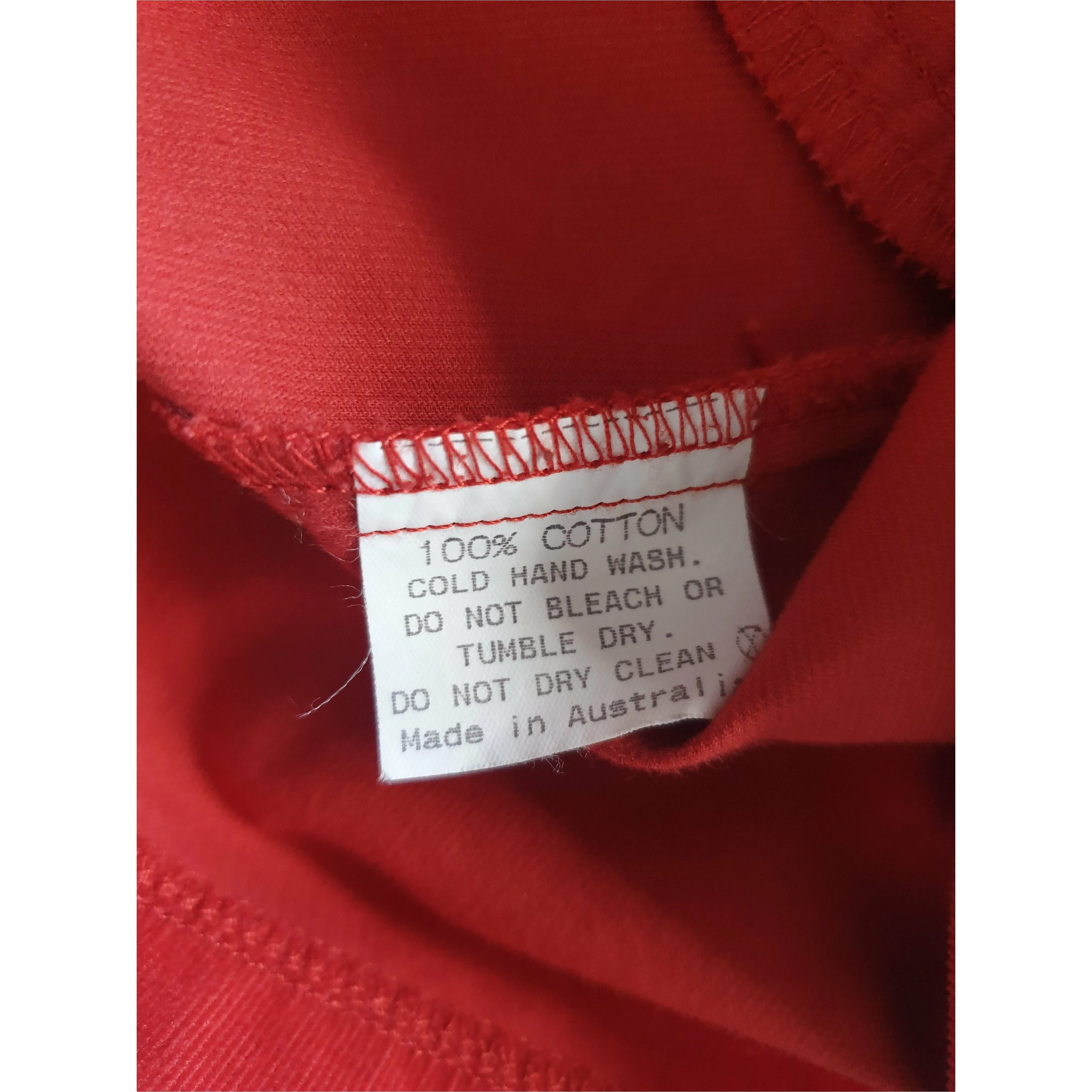 Preap and Coutts red cord skirt size 1 (size 6-8)