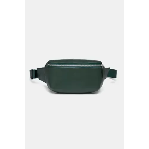 Sleek Black PU Leather Sling Bag for Trendy