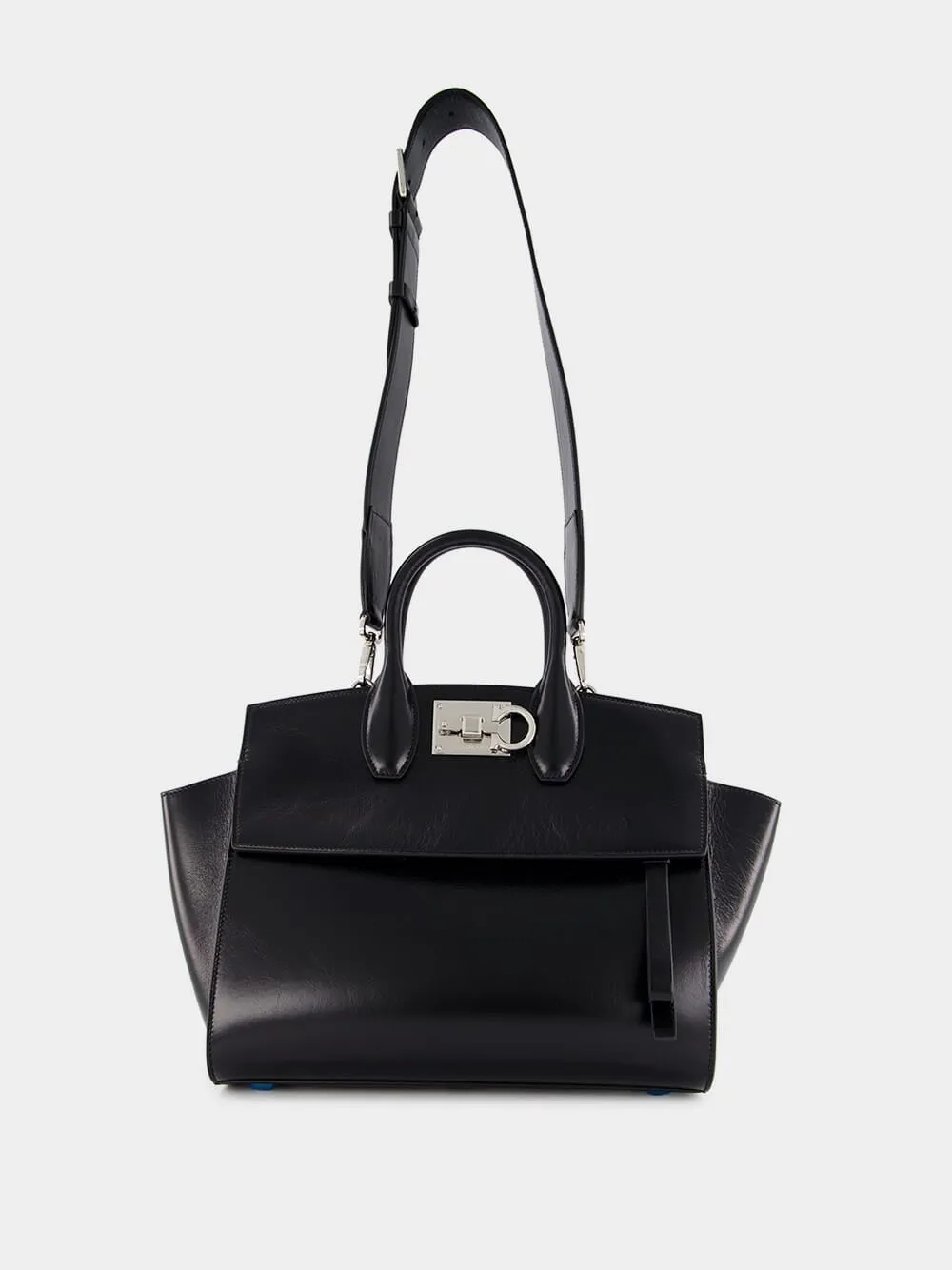 Small Black Calfskin Handbag