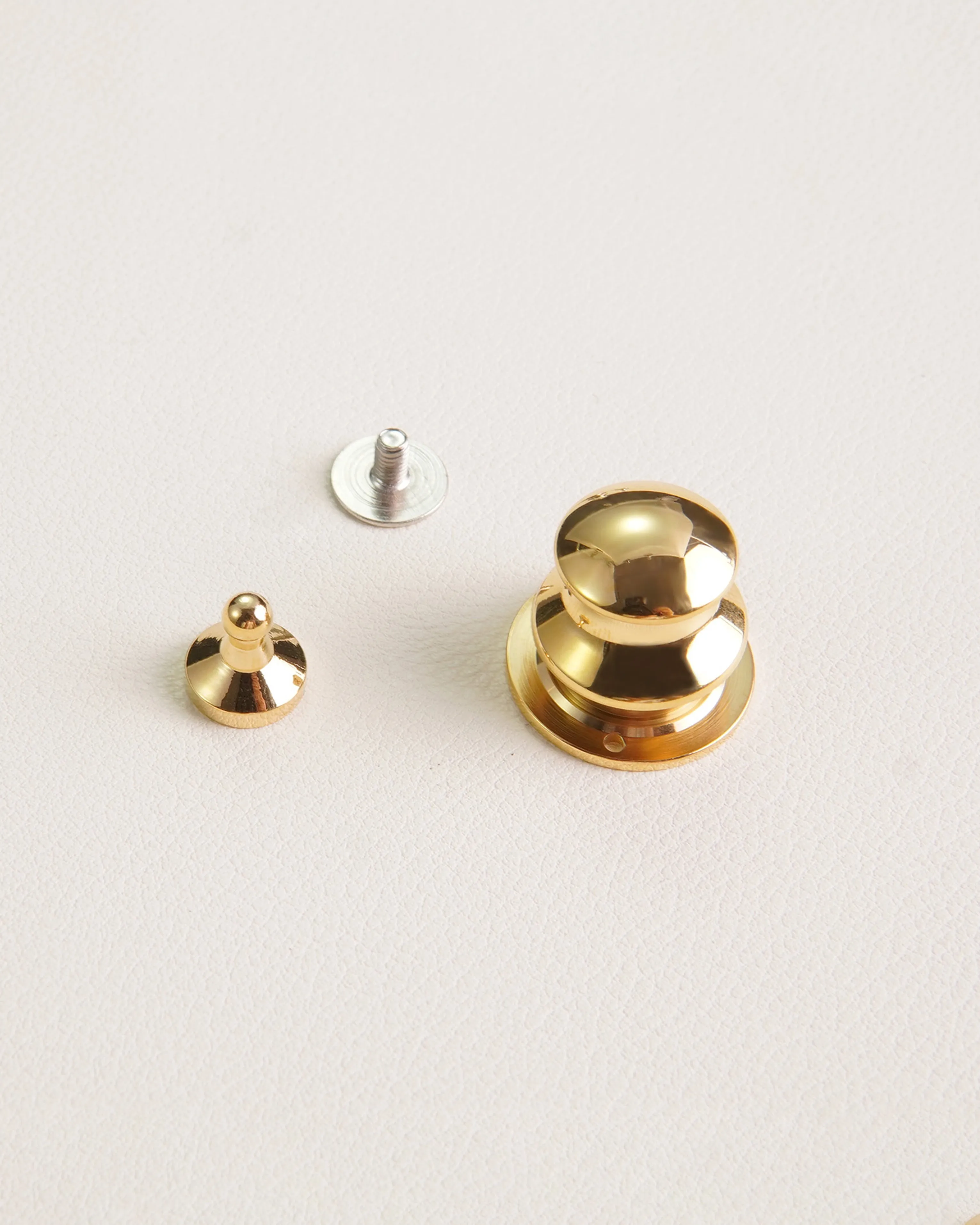 Stainless Steel Cap Spring lock | Gold and Silver