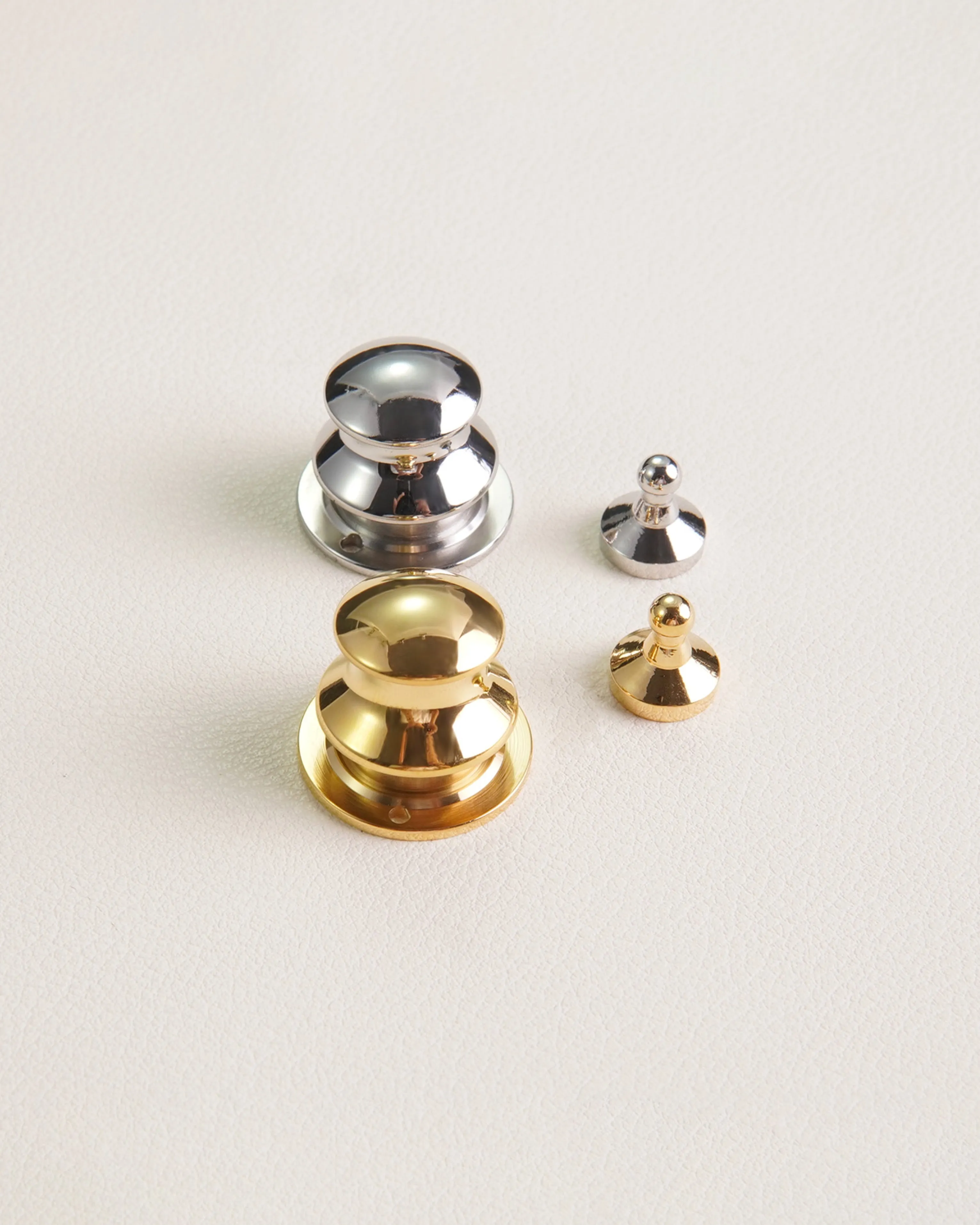 Stainless Steel Cap Spring lock | Gold and Silver