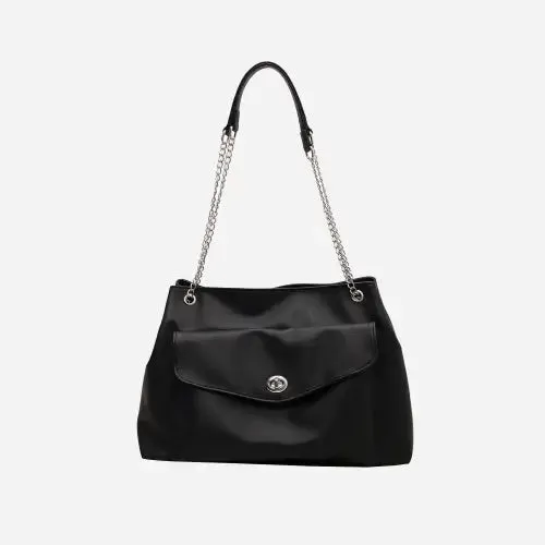 Stylish Olive Green Leather Shoulder Bag