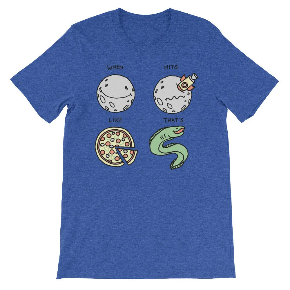 That's Amore Unisex short sleeve t-shirt