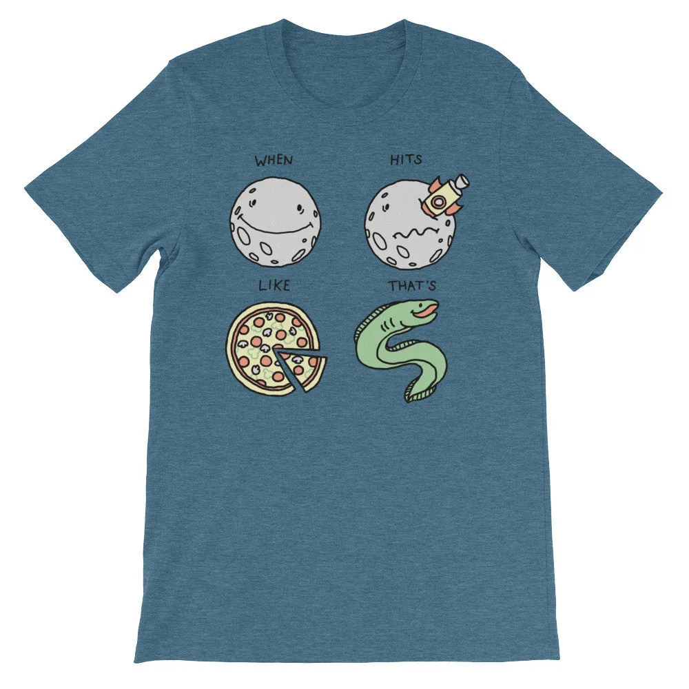 That's Amore Unisex short sleeve t-shirt